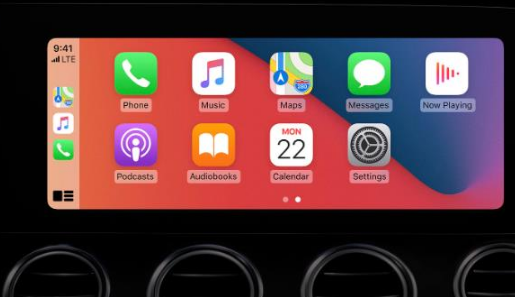 海尾镇apple维修网点分享如何将iPhone连接到CarPlay 
