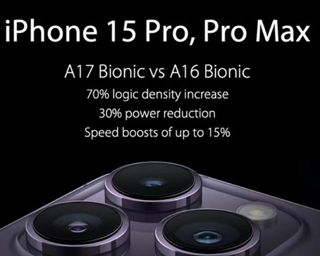 海尾镇苹果15维修中心分享iPhone15系列配置怎么样 